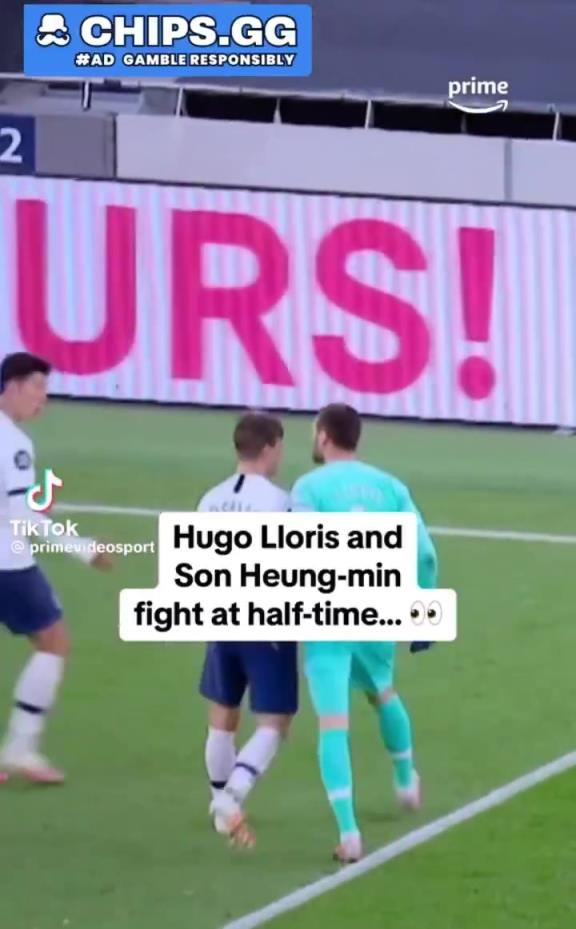 更衣室时刻惊爆时刻之一，孙兴慜和洛里从疯狂庆祝到激烈争吵！