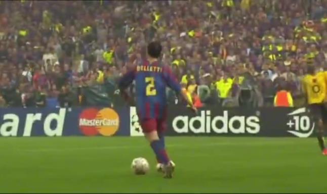 价值千金！贝莱蒂巴萨生涯的唯一进球便是欧冠决赛制胜球